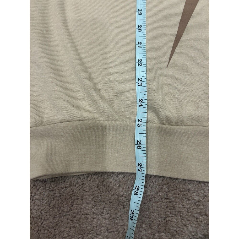 AVIATOR NATION Relaxed Bolt Graphic Crew Neck Long Sleeve Sweatshirt in Sand L - Picture 5 of 7